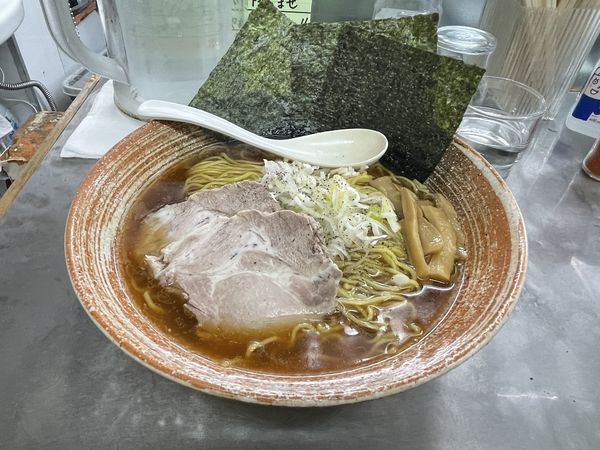 「覆面醤油ラーメン」@覆麺 智の写真