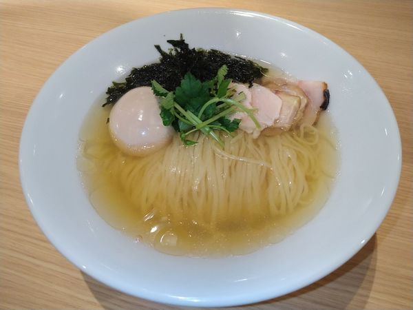 「特製塩らぁ麺」@明鏡志水の写真