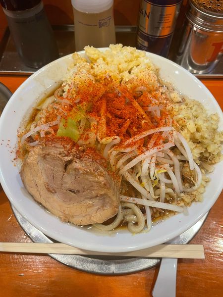 「大ラーメン　あぶねぎたま」@麺屋穴場の写真