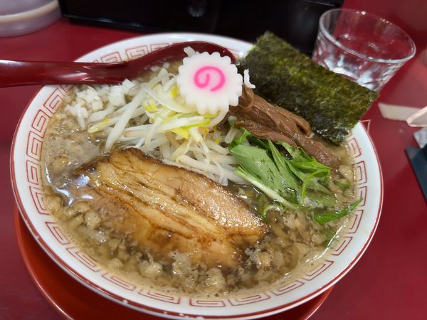 「こってり煮干中華そば（醤油）」@亀有中華そば 水しまの写真