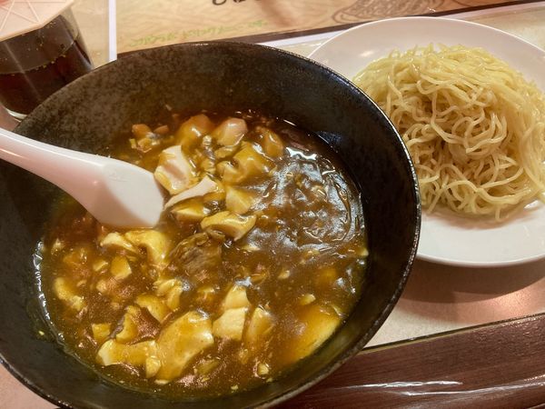 「カレー麻婆つけ麺¥800」@町のらーめん屋さんの写真