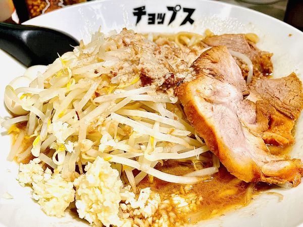 「スペシャルラーメン(大) 1,330円」@まぜそば 渋谷 チョップスの写真