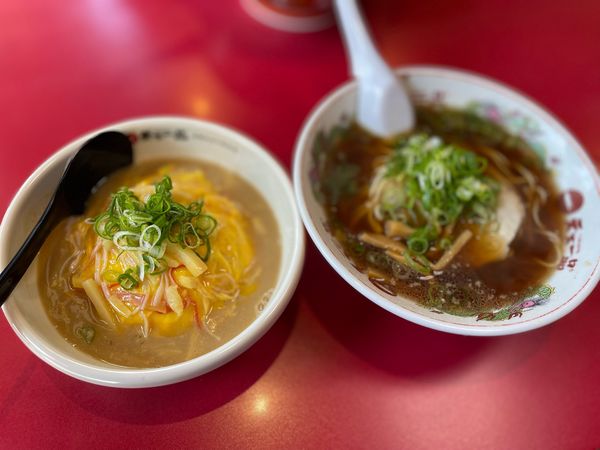 「こってり天津飯セット」@天下一品 熱田店の写真