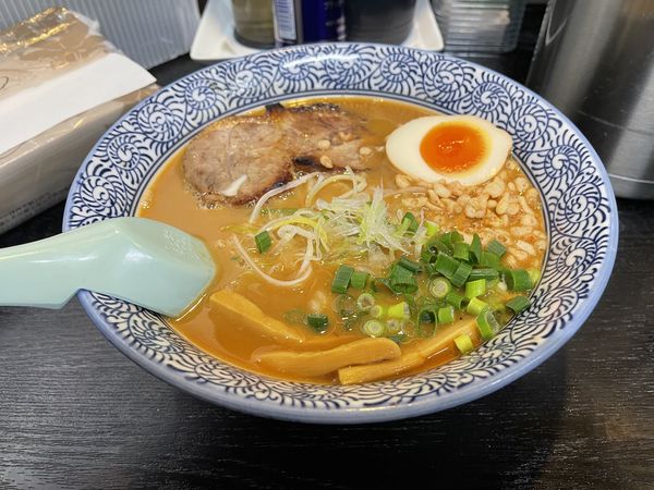 「海老味噌そば」@麺屋 青山 本店の写真