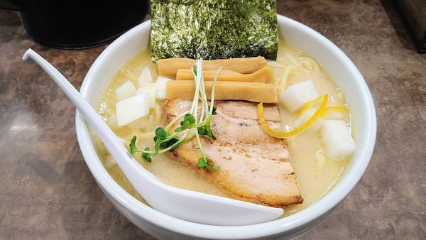 「濃厚ホタテそば(中)」@NOODLE VOICEの写真