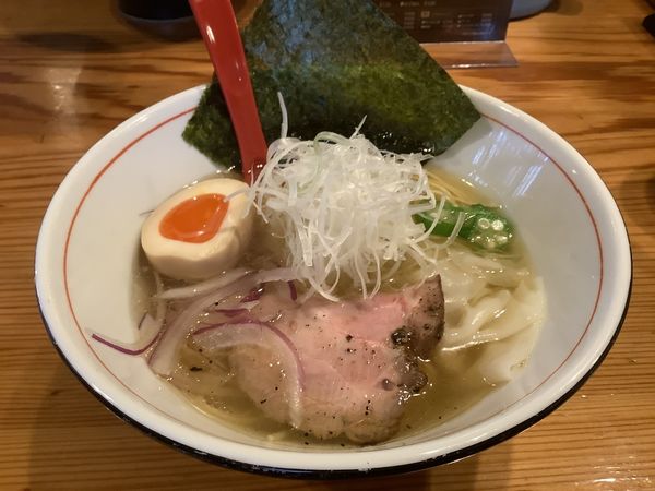 「あご塩らーめん　850円」@創麺 どすんの写真