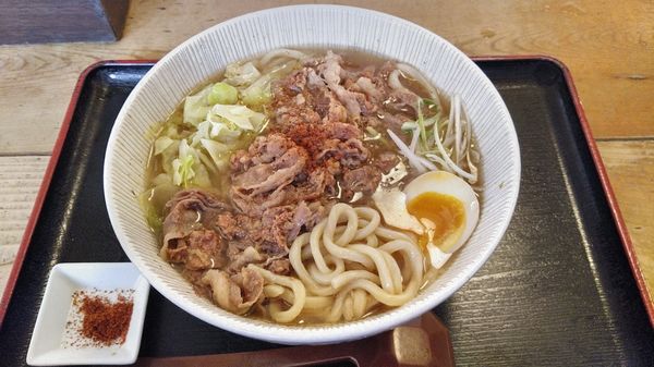 「【限定】牛肉汁らーめん ￥930」@和風らーめん 凪の写真