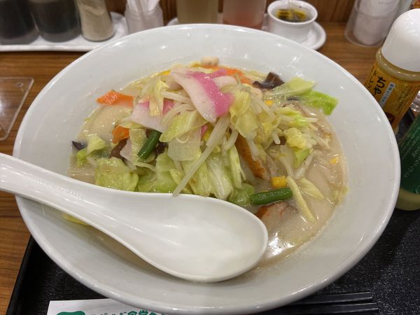 「野菜たっぷりチャンポン　麺1.5倍」@長崎ちゃんぽん リンガーハット 埼玉和光店の写真