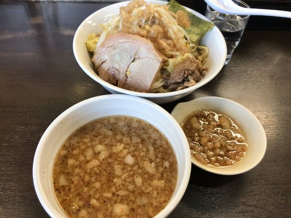 「つけ麺中　300g」@ラーメンどでん 大宮店の写真