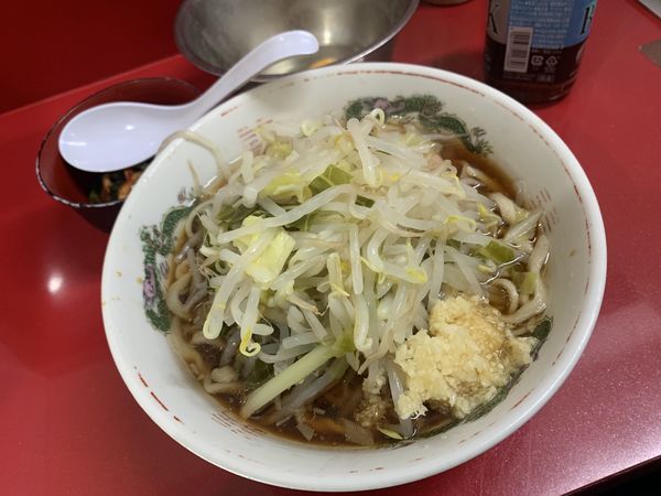 「麺半分豚一枚」@ラーメン二郎 越谷店の写真