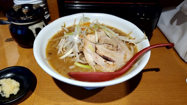 「味噌ラーメン」@らーめん蓮 三軒茶屋店の写真