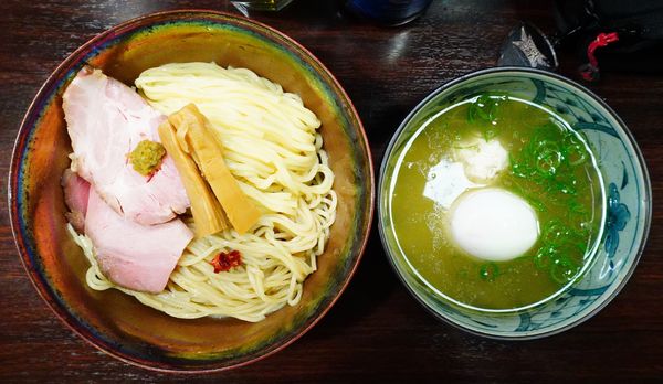 「味玉鶏つけそば＋COEDO瑠璃」@麺屋 ルリカケスの写真