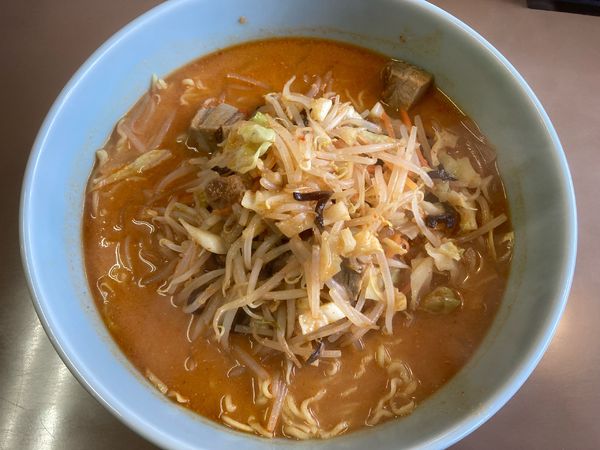 「オロチョンラーメン¥1050+大盛¥100」@中華料理 ぼん天 瑞穂店の写真