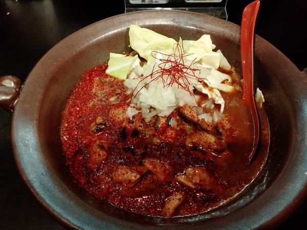 「カレー＋たまごおじや」@房総式ラーメン JINRIKISENの写真