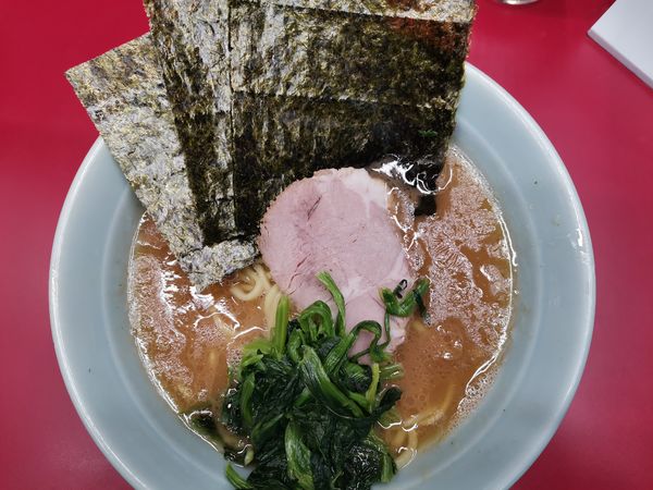 「らーめん並」@家系らーめん 武将家の写真