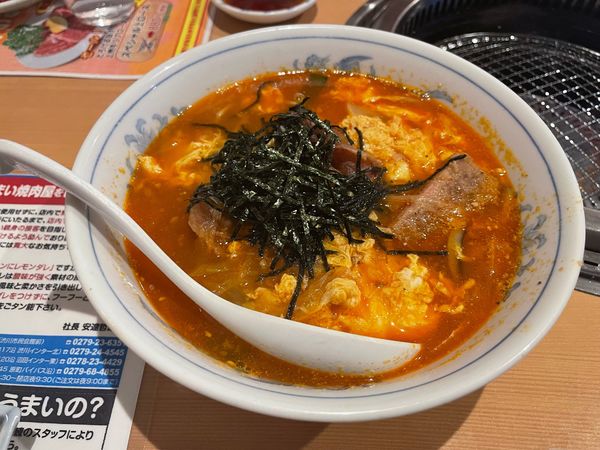「カルビラーメン」@あおぞら 沼田インター店の写真