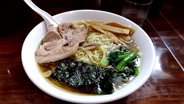 「らぁめん（８５０円）」@らあめん大安の写真