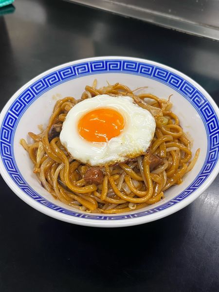 「やきふじそば」@雷神屋の写真