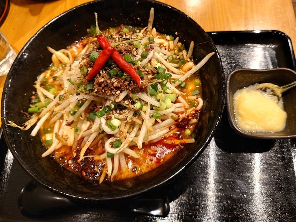「麻辣味噌ラーメン 小盛 にんにく」@痺れ系ラーメン 隣太郎の写真