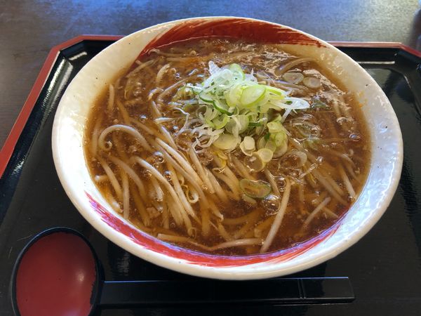 「あんかけもやし中華そば」@緑水亭の写真