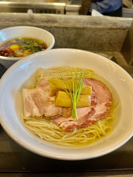 「特製鳥つけそば」@らぁ麺 やまぐちの写真