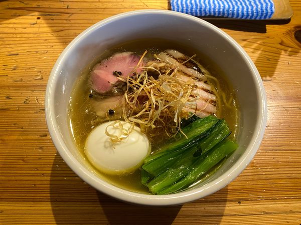 「特製地鶏の重ね中華そば 1700円」@麺処 図鑑の写真