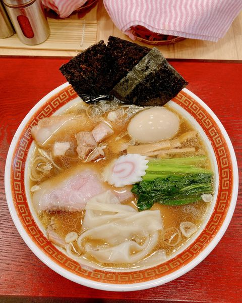 「特製中華そば」@麺創庵 砂田の写真