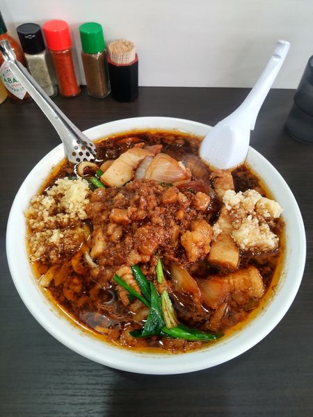 「スタ満そば900円」@元祖スタミナ満点らーめんすず鬼 狭山ヶ丘分店の写真