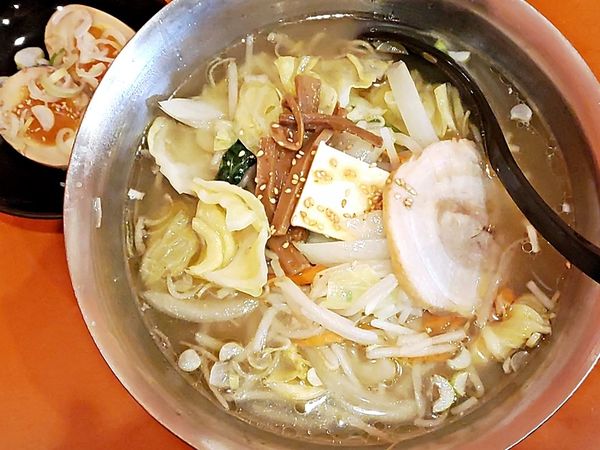 「タンメン＋味玉」@味の店 錦 渋谷2号店の写真