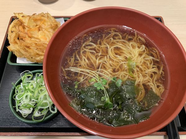 「天中華 520円」@ゆで太郎 池袋2丁目店の写真