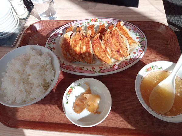「餃子2人前594円、ごはんセットＡ308円」@餃子の王将 コトエ流山おおたかの森店の写真