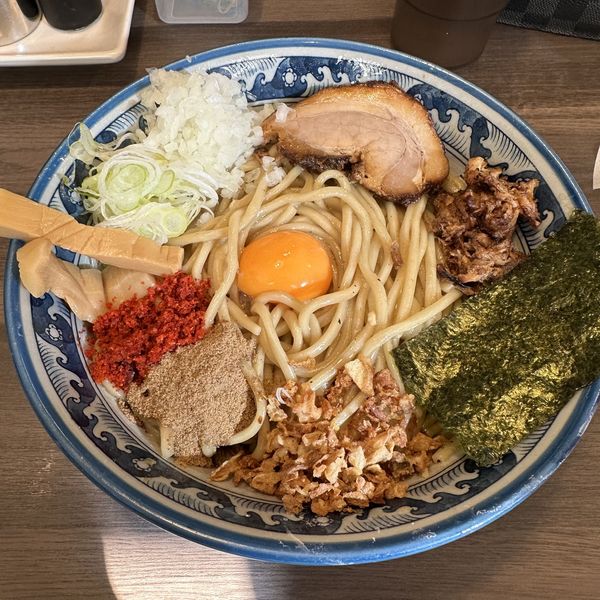 「まぜそば　特盛　¥1,100」@狼煙 〜NOROSHI〜の写真