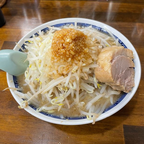 「豚太麺+ミニチャーシュー丼  ￥0+￥350」@豚男爵の写真