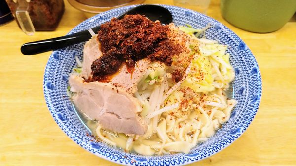 「酸辣湯麺(中盛･大辛･大蒜)」@らーめん きじとらの写真