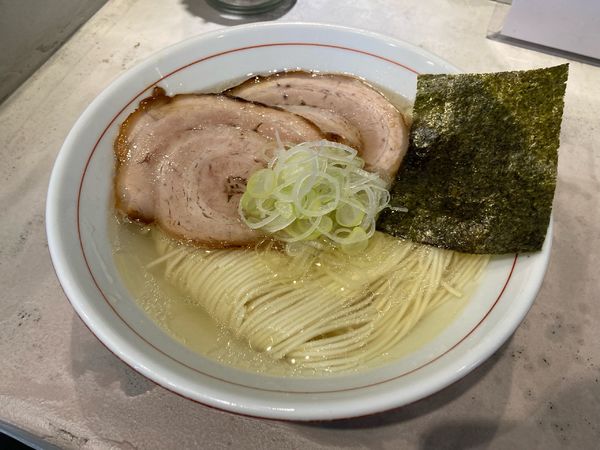 「鶏中華ソバ・塩」@麺 コレキヨの写真