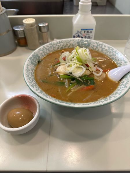 「『みそ中華そば＋味玉』　1150円」@春木屋 吉祥寺店の写真