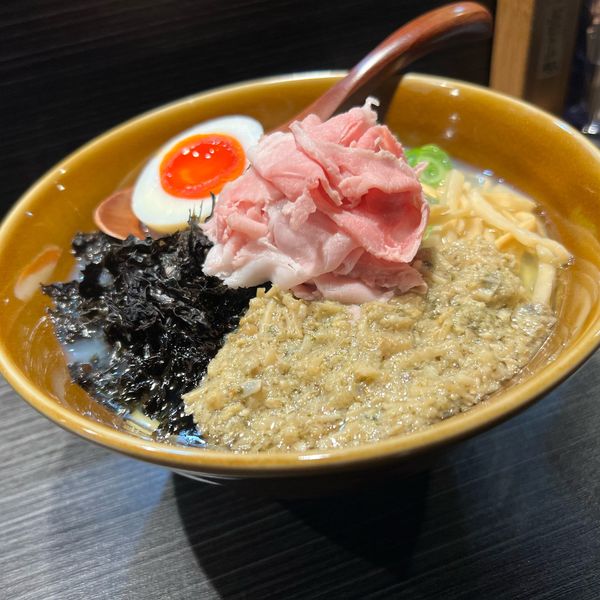 「特製牡蠣塩」@中華蕎麦 無冠の写真