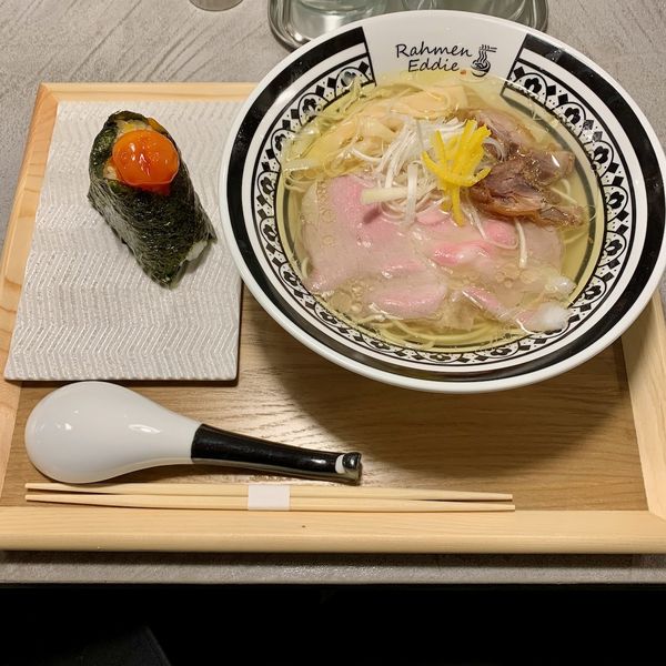 Yuzu Sio Ramen ＋Rice Ball EGG