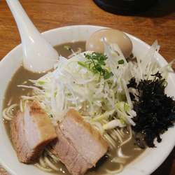 濃厚煮干しそば　大