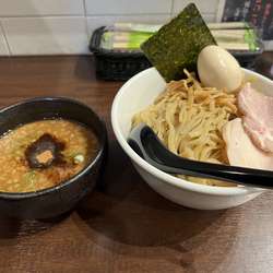 濃厚鰹鶏つけめん(大盛り)