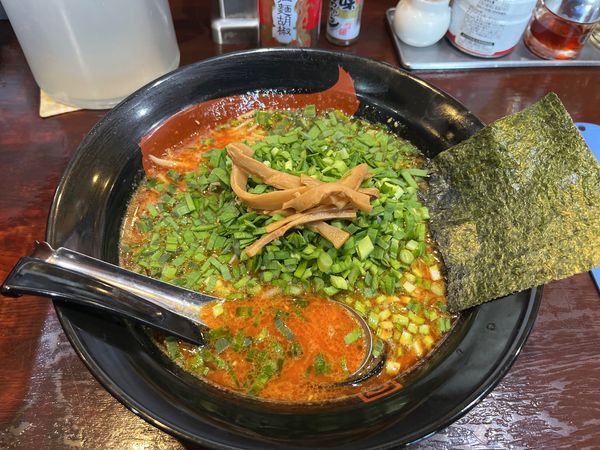 「韓国ラーメン　麺硬め」@一代元 浦和上野田店の写真