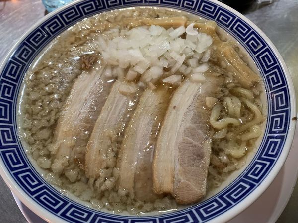 「背脂中華そば」@新潟発祥 なおじ 東陽町店の写真