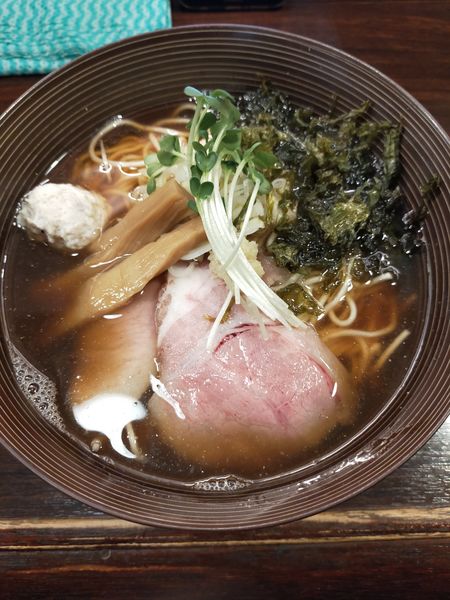 「鰯煮干そば」@麺屋 ルリカケスの写真