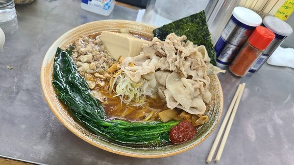 「鍋ラーメン」@覆麺 智の写真
