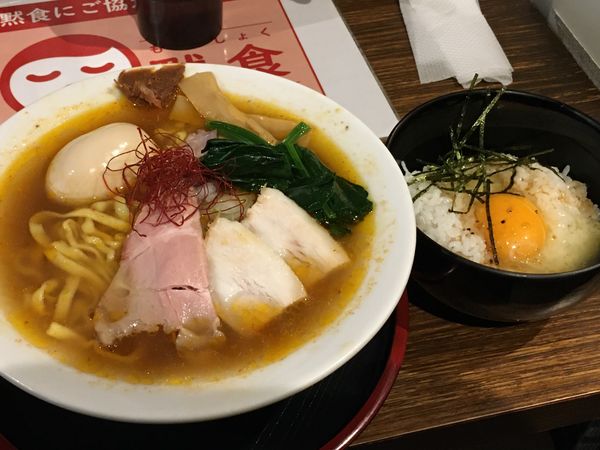 「【限定】辛！海老だし」@だし廊 -DASHIRO-の写真