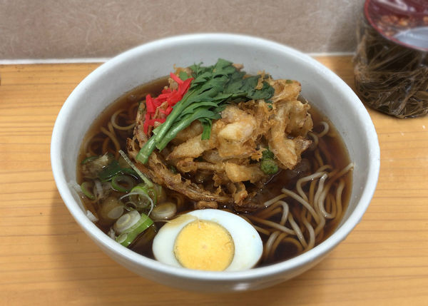 「かき揚げそば(430円)」@三丁目の写真