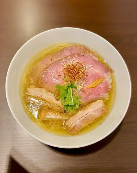 「焼豚塩そば」@中華そば 卯月屋の写真