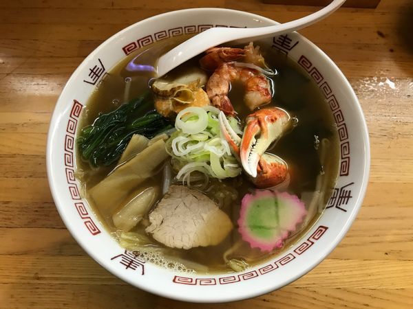 「オホーツクラーメン 醤油　950円」@きた鳥の写真
