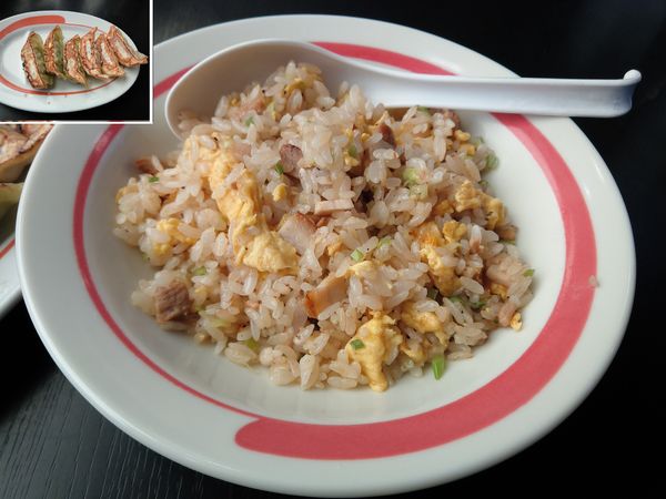 「チャーハンセット６１０円」@幸楽苑 足立一ツ家店の写真