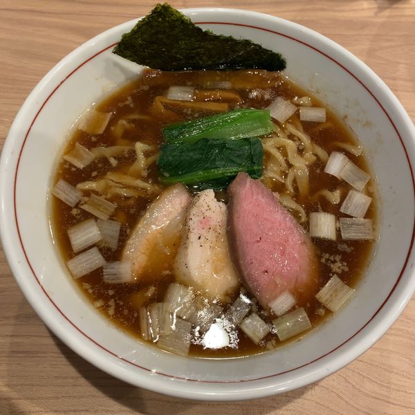 「手揉み中華そば850円」@麺処 にし尾の写真
